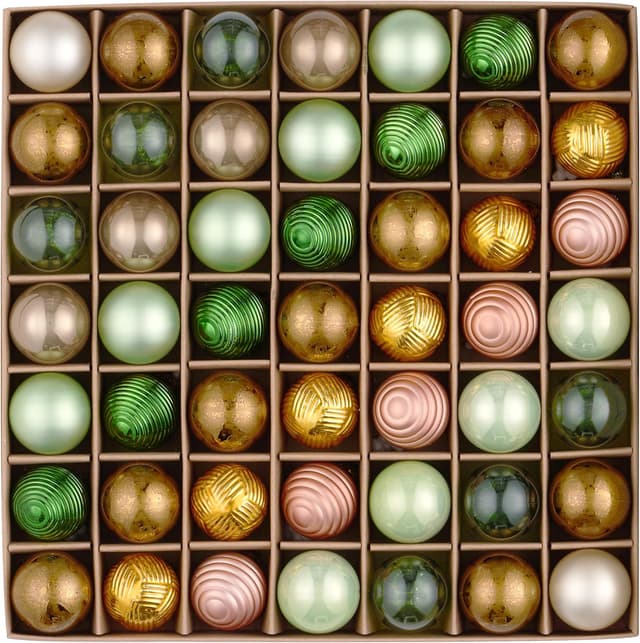 Detalle de Weihnachtskugeln 49er Set 3 cm