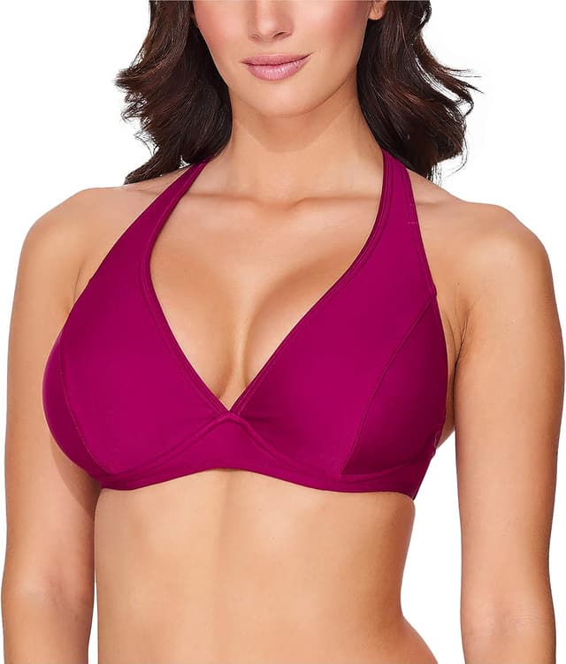 Detalle de Merry Style Top Bikini Donna 74RN24 con ferretti e coppe morbide, UPF 50+