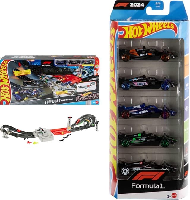 Thumbnail 6 de Hot Wheels Formula 1 Grand Prix Track Set