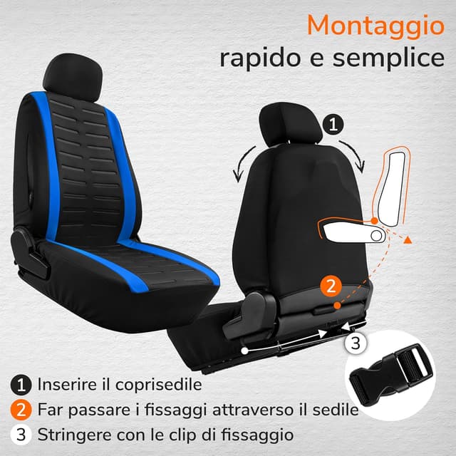 Thumbnail 6 de Upgrade4cars Coprisedili anterior Set Versione 2026