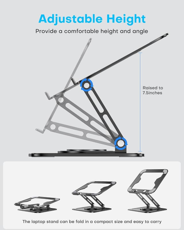 Detalle 2 de LOXP Laptop Stand 10-16"