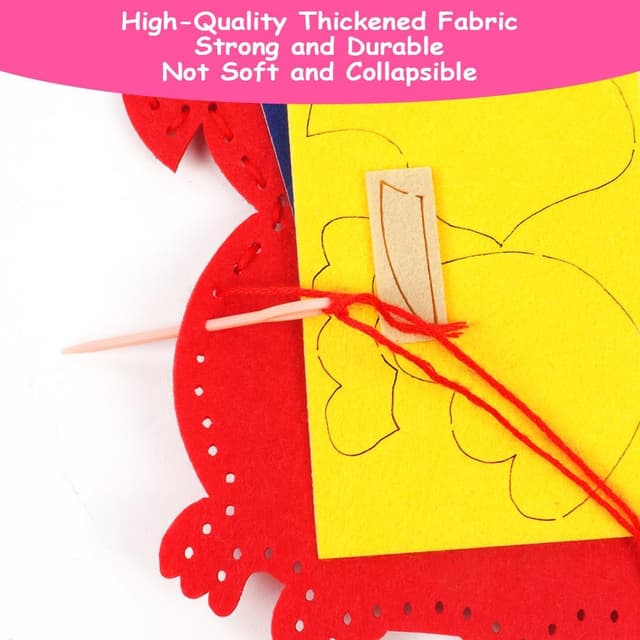 Thumbnail 3 de Vicloon kit cucito bambini in feltro 10