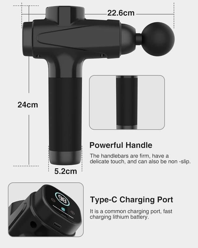 Thumbnail 6 de Massage Gun Deep Tissue 30-speed handheld massager
