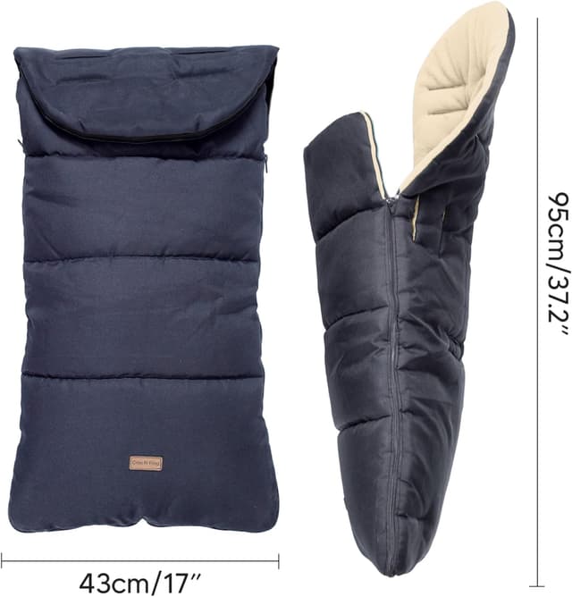 Thumbnail 2 de CrocnFrog Universal baby Bunting Footmuff for pushchair 👶