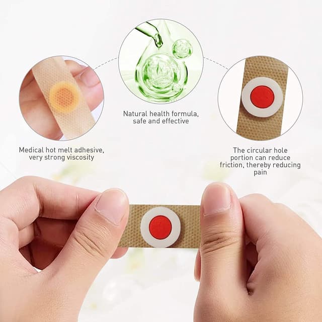 Detalle 2 de MYMULIKE Hühneraugen Pflaster 48er-Pack