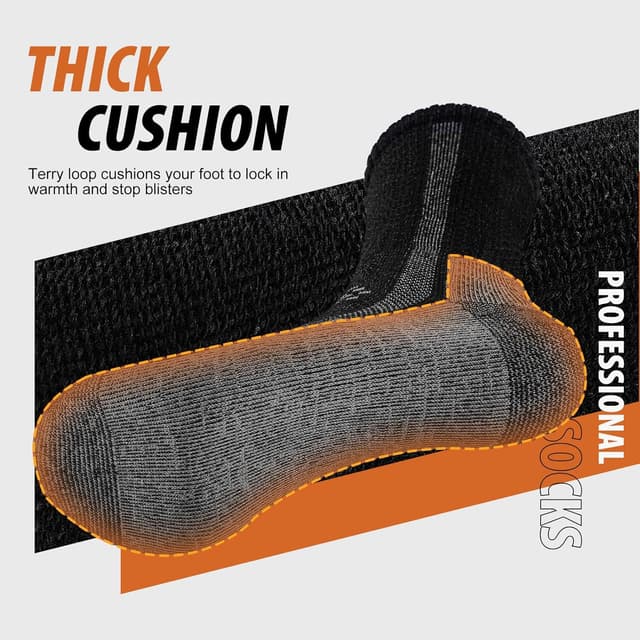 Thumbnail 4 de Cirorld Merino Wool Hiking Socks 3 pairs