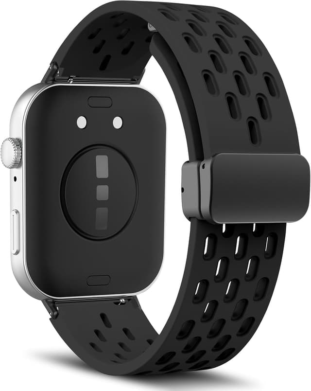 Detalle de MaEiol Silicone Strap for Watch Fit 4 Pro