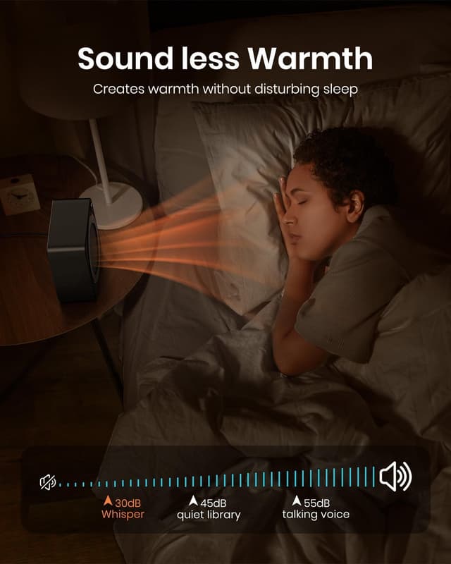 Thumbnail 4 de Gaiatop Mini Space Heater 500W ⚡