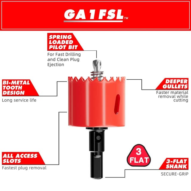 Thumbnail 1 de Scie cloche Bi-Métal 50 mm