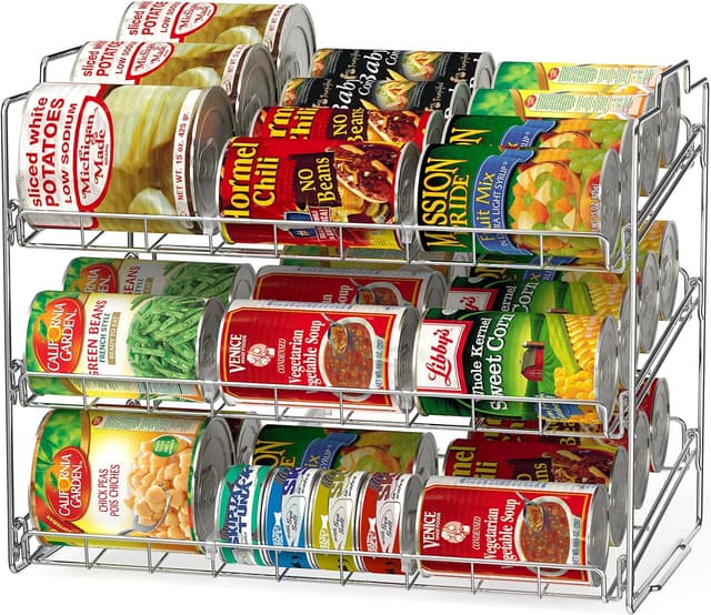 Detalle de Deco Brothers Stackable Can Rack, 36 Cans ⚙
