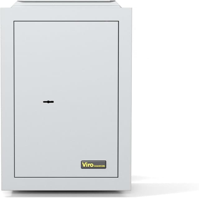 Detalle de Viro Casasicura cassaforte a muro con chiave a doppia mappa, meccanica d’incasso 420×300×200 mm