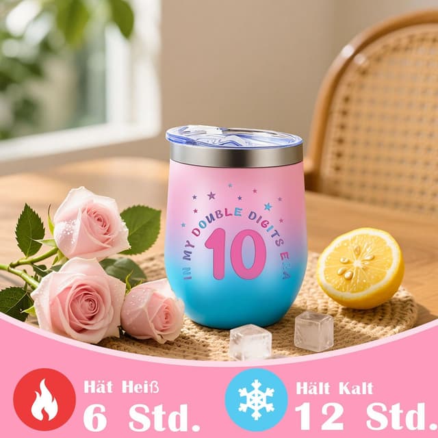 Detalle 2 de Giftota Geburtstagsgeschenk zum 10. Geburtstag für Mädchen (Set mit 6 Überraschungen)