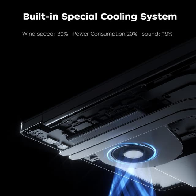 Thumbnail 6 de Tivique ordinateur portable 17,3" Full HD N95 (12e gen) Quad‑Core, 16Go RAM et 512Go SSD