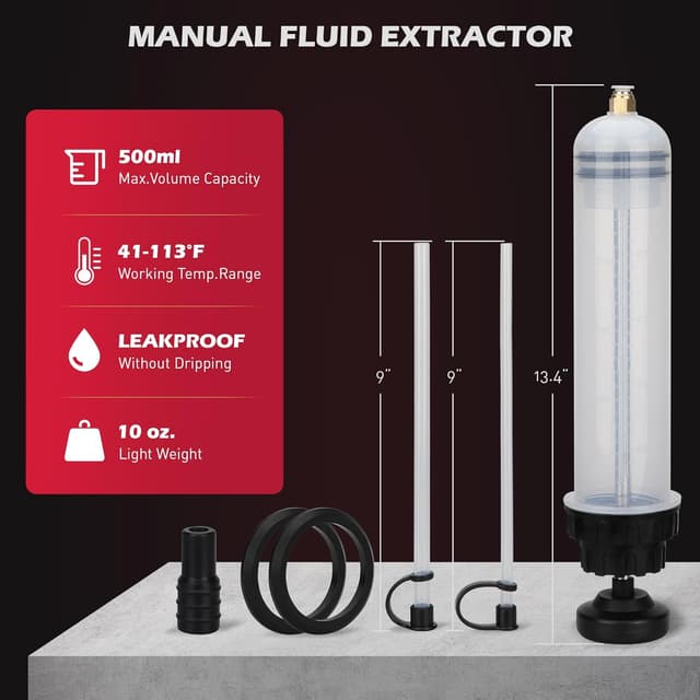 Detalle 2 de SEDY 500CC Fluid Extractor 500cc đź›