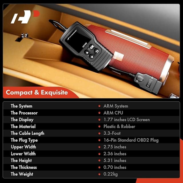 Thumbnail 6 de A-Premium AD100 OBD2 Scanner for Cars