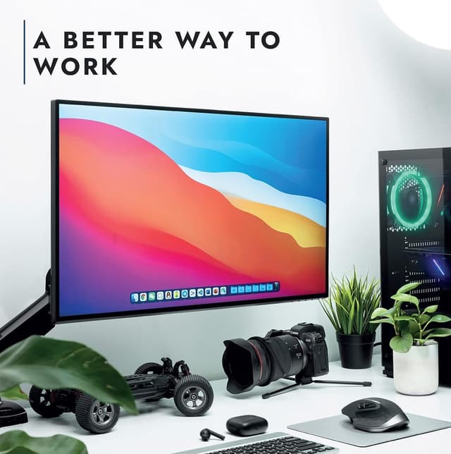 Detalle de Invision MX200 single monitor arm 19–32 inch