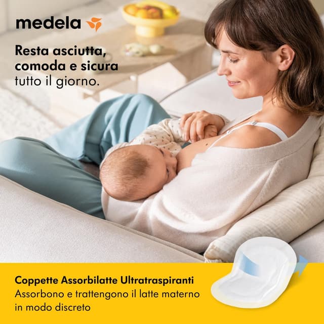 Thumbnail 1 de Medela Coppette assorbilatte 120 pezzi