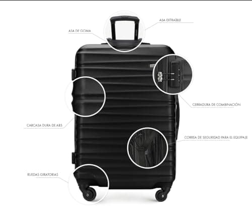 Thumbnail 10 de WITTCHEN Groove Line 3 maletas ABS