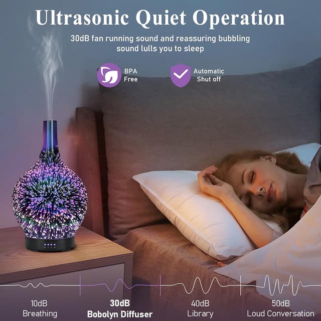 Detalle de Essential Oil Diffuser 120ml Glass