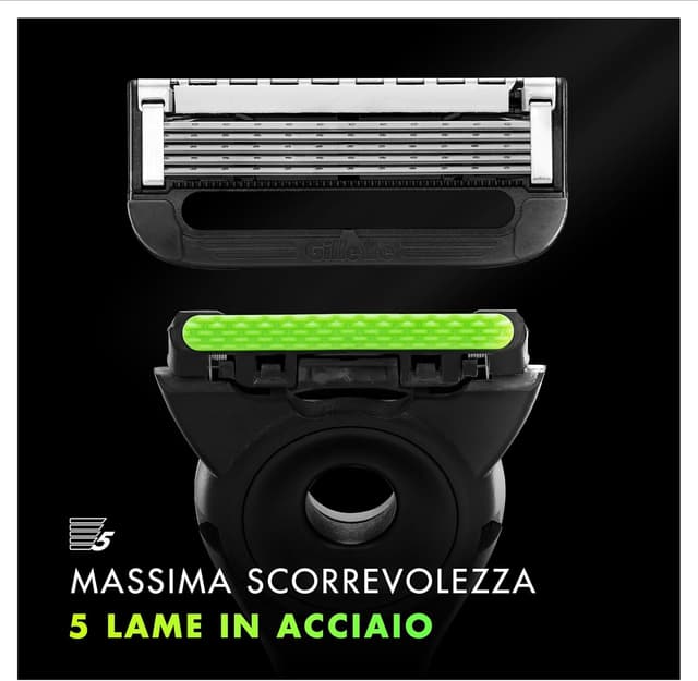 Detalle 2 de Gillette Labs XXL 12 Lamette 5 lame per barba