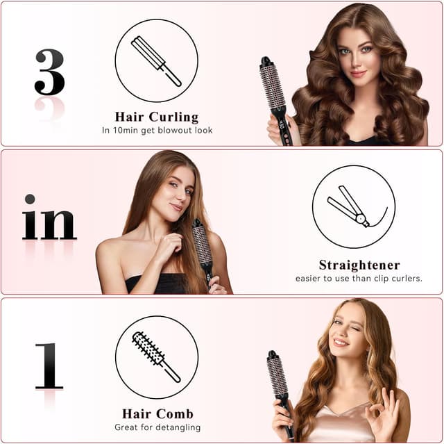 Detalle 2 de Ufree Ionic Thermal Brush 1.5 Inch