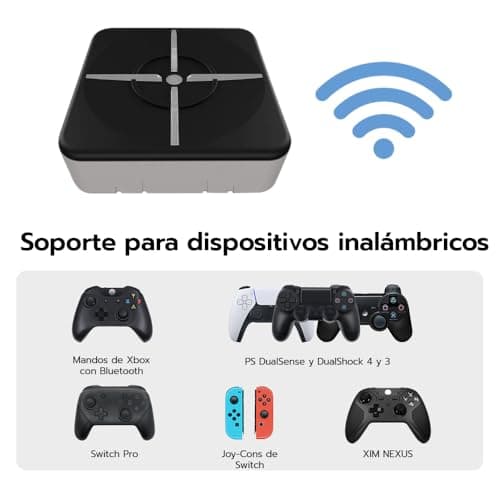 Detalle 2 de Mcbazel XIM Matrix Adaptador multientrada para teclado y ratón (PS5, Xbox Series X/S, Xbox One, PS4 y PC)