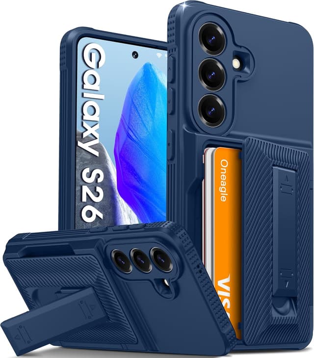 Detalle de Oterkin Galaxy S26 case wallet 4-5 cards