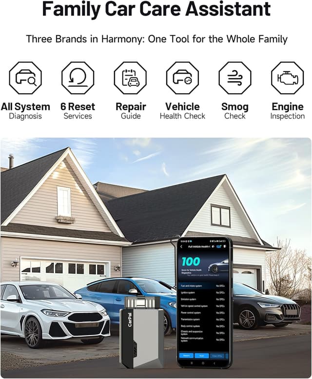 Detalle 2 de TOPDON CarPal-A OBD2 Code Reader Bluetooth