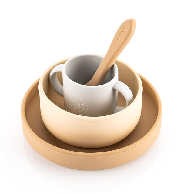 Detalle de Reer Silikon Geschirrset 4-teilig