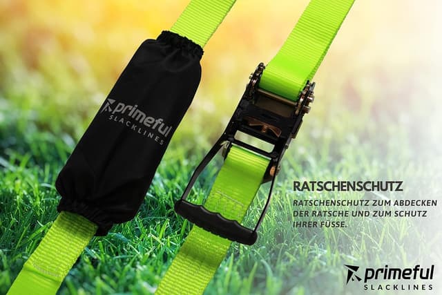 Detalle 2 de Primeful Slackline Set 18,5 m bis 150 kg