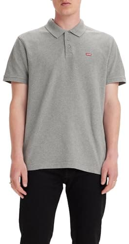 Detalle de Levi's Housemark Polo Medium Grey Heather L
