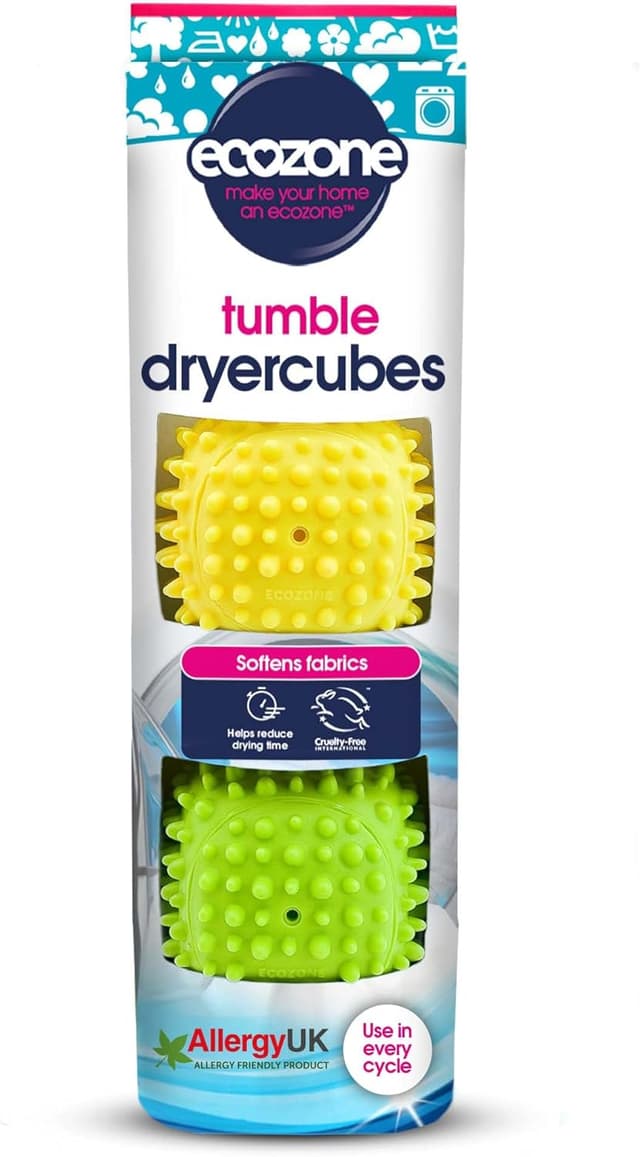 Detalle de Ecozone Dryer Cubes 2x3-in-1 Laundry Balls