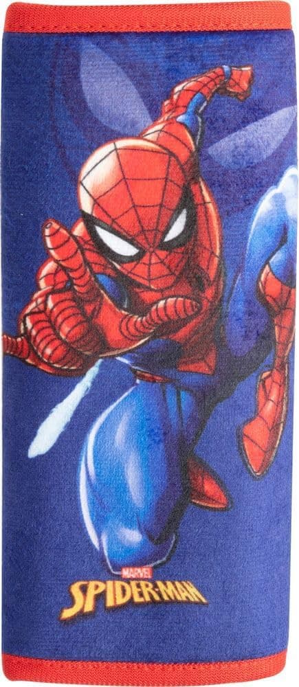 Detalle de TataWay in viaggio si cresce Marvel Spiderman Einzel-Auto-Kissen mit Sicherheitsgurt-Schutz (weich), rot