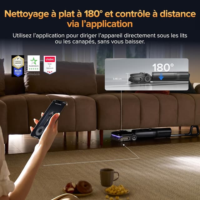 Detalle 2 de roborock F25 Ultra Nettoyeur Vapeur sans Fil