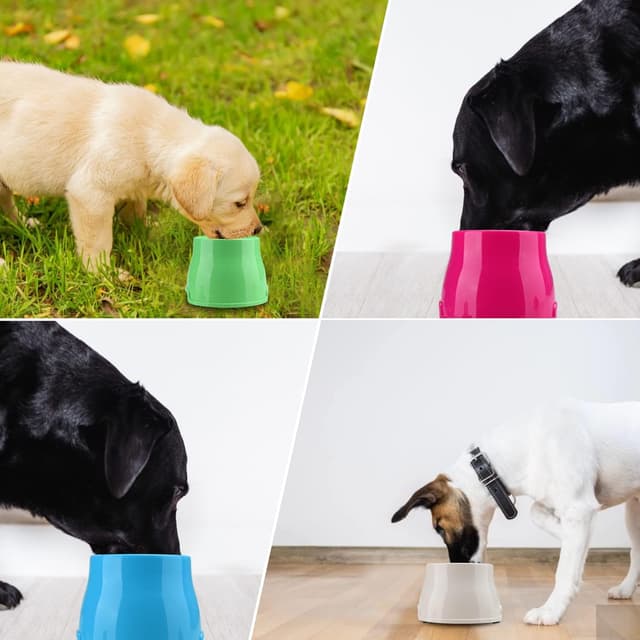 Thumbnail 6 de TOWEAR Long Ears Dog Bowl (Spaniel) – Elevated, Non-slip Raised Feeder for Food & Water