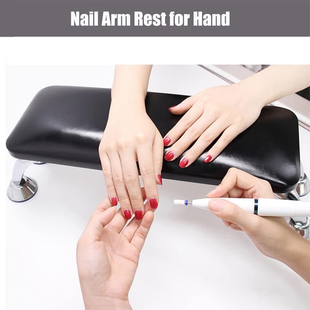 Detalle 2 de Cuscino per manicure in pelle PU 💅