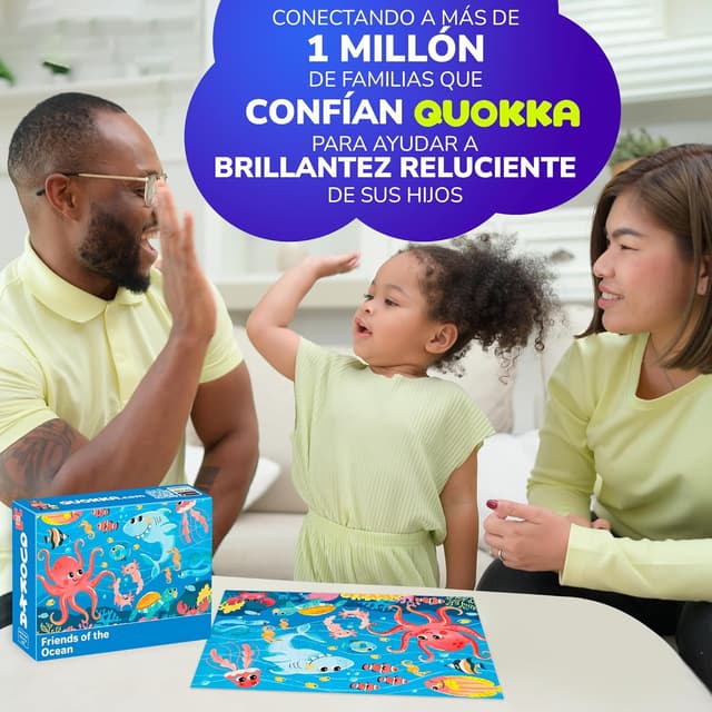 Detalle 2 de QUOKKA Puzzle Infantil del Mar 30 Piezas para Niños 🧩