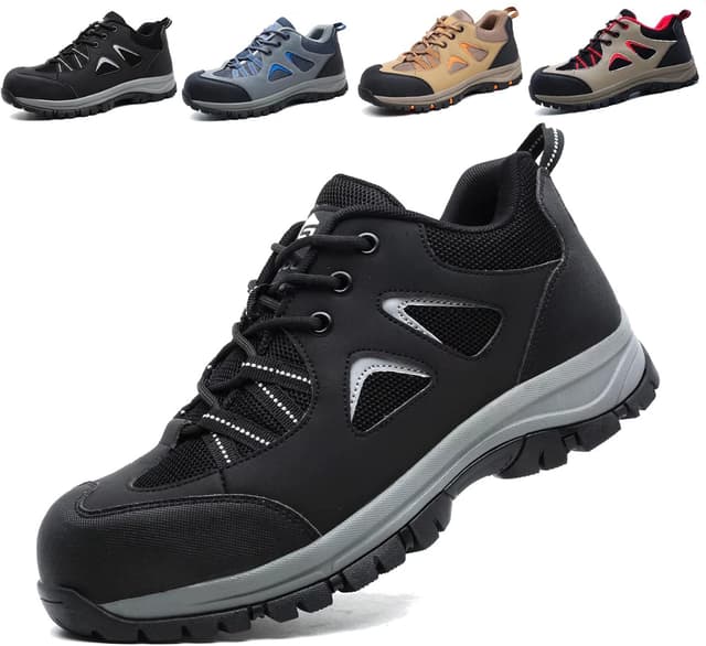 Detalle de Scarpe antinfortunistiche unisex con punta in acciaio e suola antiscivolo