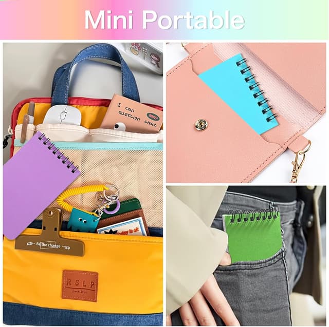 Detalle 2 de Svalor Mini Notebook 8 Pack 12.6cm x 7.6cm