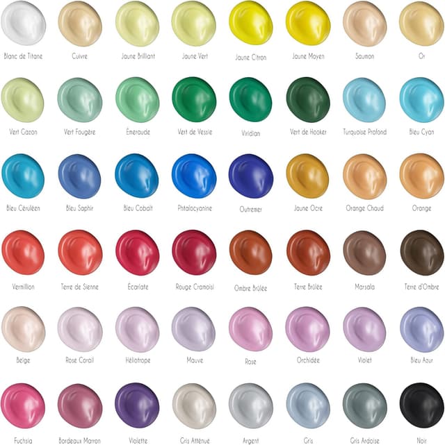 Thumbnail 1 de Zenacolor 48 tubes peinture à l'huile 🎨