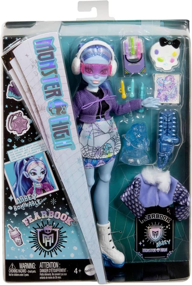 Thumbnail 5 de Monster High Fearbook Abbey Bominable 4+ 🎎