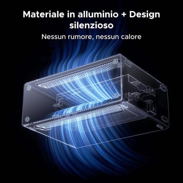 Detalle 2 de UGREEN Revodok Max Dock Thunderbolt 4 13 in 1 con 2 porte TBT4, DisplayPort, RJ45 e doppio slot SD/TF