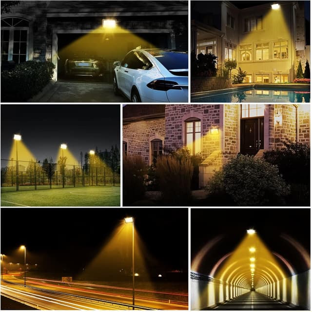 Thumbnail 6 de Probapro 500W Outdoor LED Floodlight (50000LM, 3000K) – IP65 Warm White Security Light
