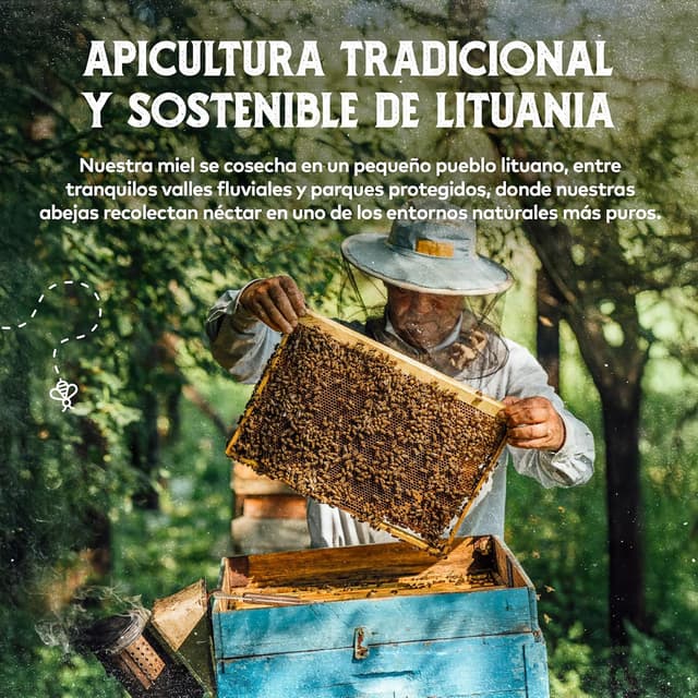 Thumbnail 7 de QHoney Miel Cruda 1kg Premio de Oro Paris 2025🍯