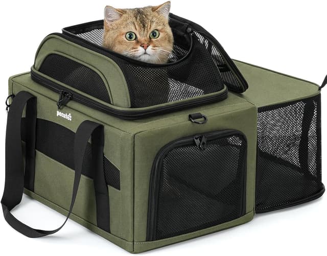 Detalle de Pecute cat carrier 55 x 40 x 23 cm
