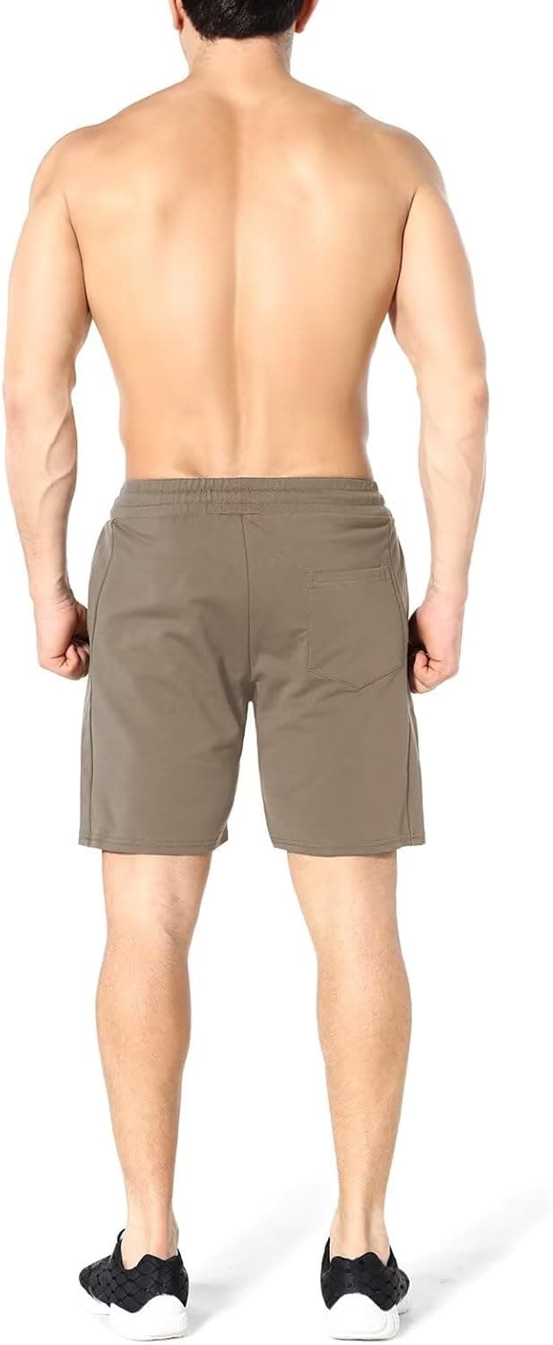 Detalle 2 de ZENWILL Mens Gym Shorts with Zip Pockets