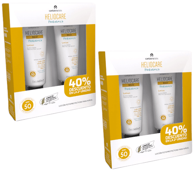 Detalle de Heliocare 360 Pediatrics Loción SPF50 - Protección Solar ☀