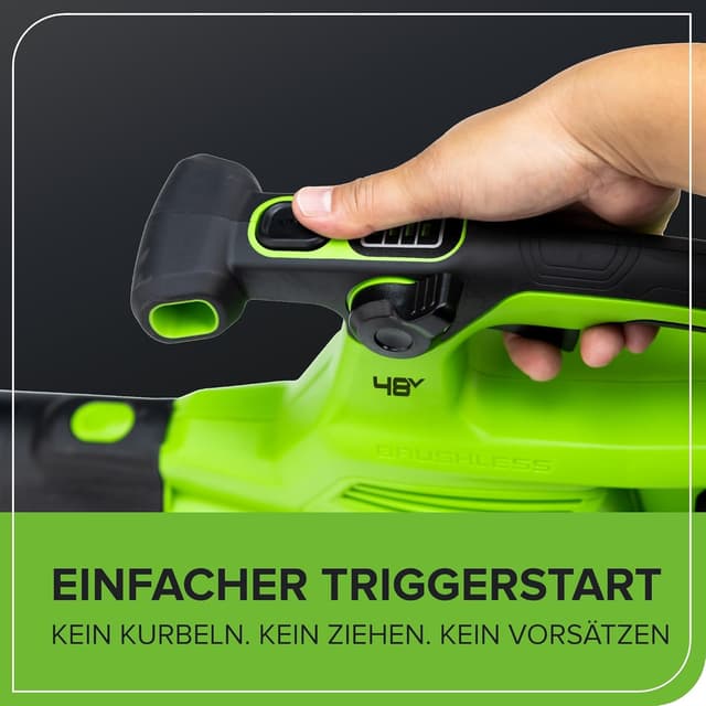 Thumbnail 6 de Greenworks 48V Aspiratore Soffiatore 386 km/h