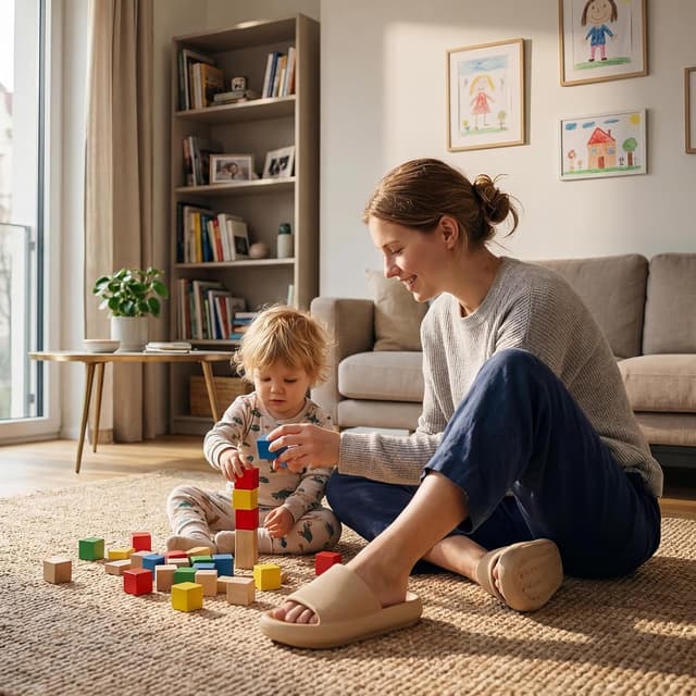 Detalle de Misolin Ciabatte Donna Estive Nuvola in EVA antiscivolo per doccia, piscina e casa