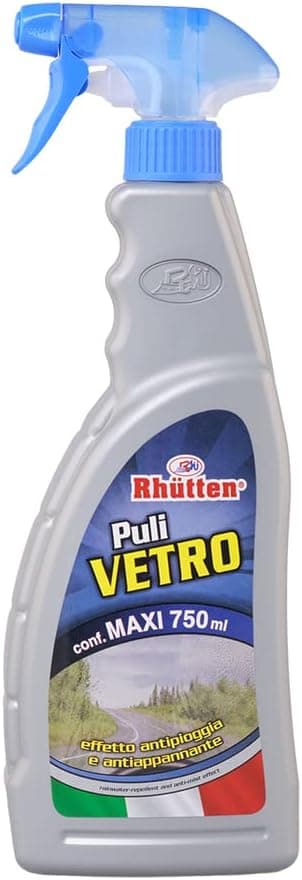 Detalle de Rhütten Pulivetro antipioggia 750 ml: effetto idrorepellente e antiappannante